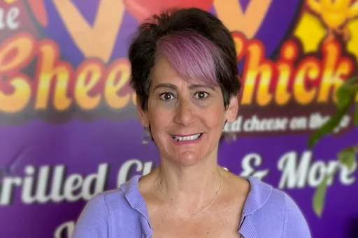 Simone Fancher, owner of Cheesy Chick