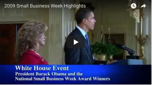 Highlights of 2009 National Small Business Week.