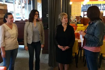 Administrator Linda McMahon meeting with women business owners in Minneapolis