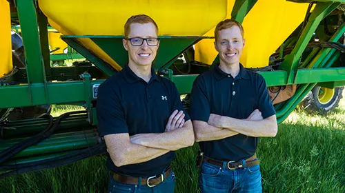 Matt and Jesse Faul of Red E engineering services and manufacturing