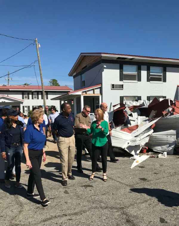Administrator McMahon visits Florida communities recovering from Hurricane Michael.