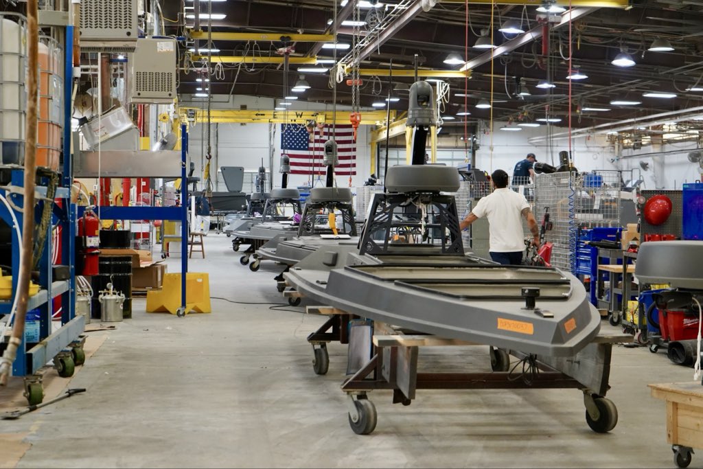 Virginia-class submarine construction. U.S. Navy photo.
